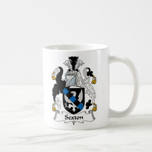 Sexton Family Crest Koffiemok