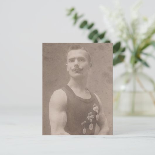 Sexy  Acrobat Briefkaart (Staand voorkant)