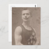 Sexy  Acrobat Briefkaart (Voorkant / Achterkant)