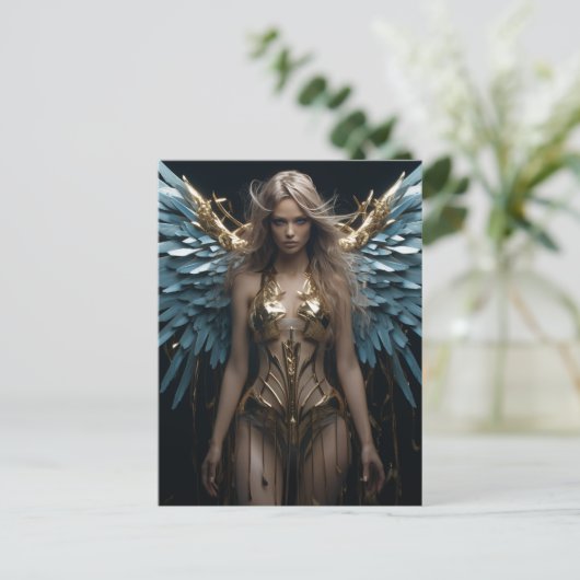 Sexy Angel Briefkaart (Staand voorkant)