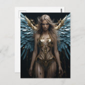 Sexy Angel Briefkaart (Voorkant / Achterkant)