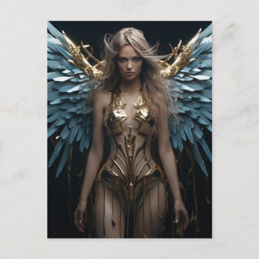 Sexy Angel Briefkaart (Voorkant)