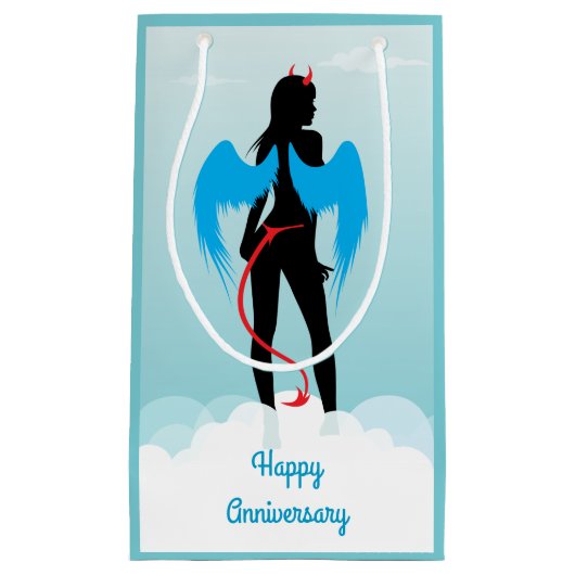 Sexy Angel Small Gift Bag Klein Cadeauzakje (Voorkant)