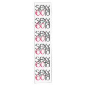 Sexy bij 60 rode Tabellopers Korte Tafelloper (Voorkant)