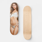 Sexy bikini PinUp girl SkateBoard (Voorkant)