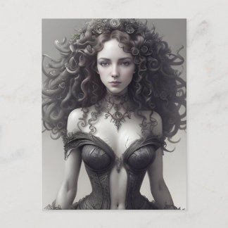 Sexy Black Lingerie Briefkaart