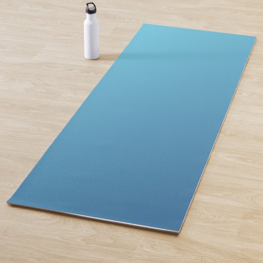 Sexy blauwe gradiënt Kleur Yogamat