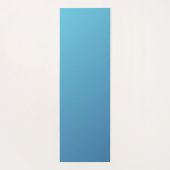 Sexy blauwe gradiënt Kleur Yogamat (Achterkant)