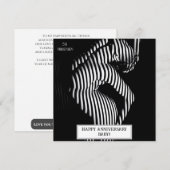 Sexy bruiloft Jubileum ondeugend Kaart (Voorkant / Achterkant)