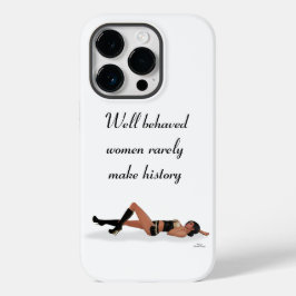 Sexy Brunette Pinup Meisje Slapen Cell Phone Case