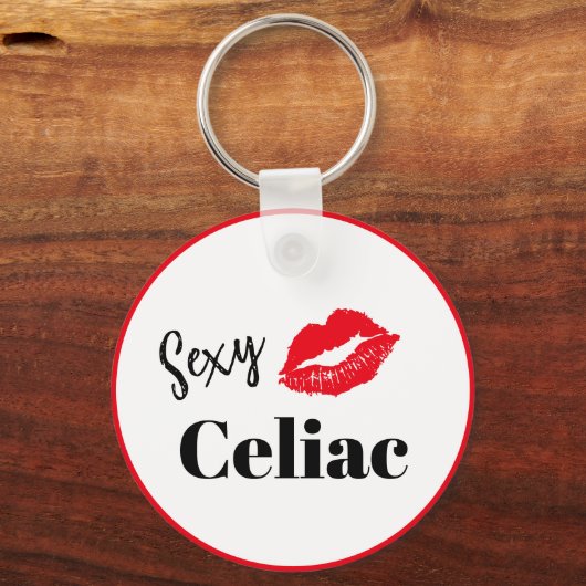 Sexy Coeliakie Plezier Sleutelhanger (Voorkant)