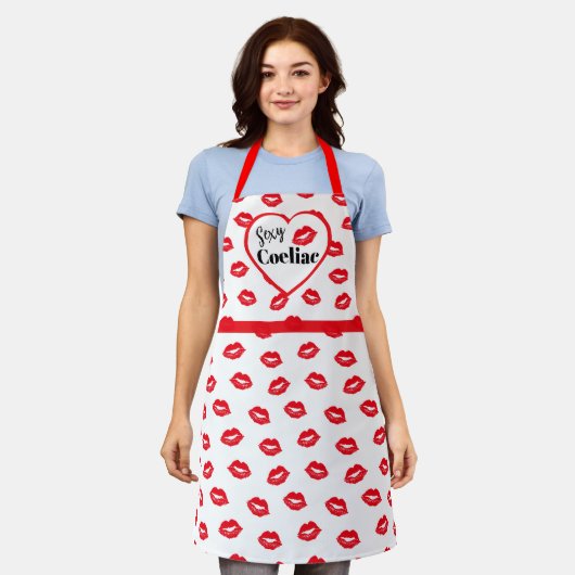 Sexy Coeliakie Schattig Schort (Gedragen)