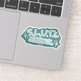 Sexy dames onder enorme stress Sticker