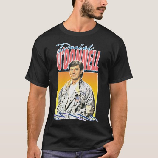 Sexy Daniel O'Donnell Retro 80s Fan Gift Design T-shirt (Voorkant)