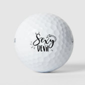 Sexy Devil Golfballen (Voorkant)