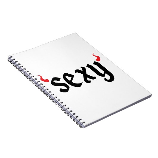 Sexy duivel notitieboek (Rechterzijde)