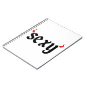 Sexy duivel notitieboek (Linkerzijde)
