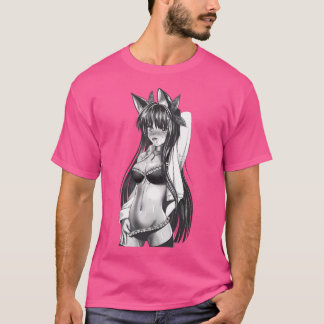 Sexy Ecchi Lewd Manga Illustratie T-shirt