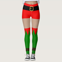 Sexy Elf Kerstkostuum Leggings