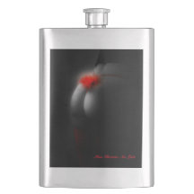 Sexy Glamour Babe Christmas Hip Flask Drink