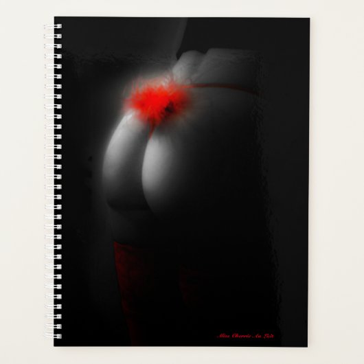 Sexy Glamour Babe Kerstcadeau Cadeau Planner (Voorkant)