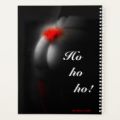 Sexy Glamour Babe Naughty "ho" Kerstplanner Planner (Achterkant)