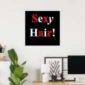 Sexy Hair Poster Matte (Thuiskantoor)