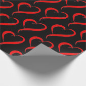 sexy harten cadeaupapier (Hoek)