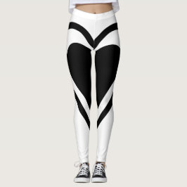 Sexy Heart-Leggings voor vrouwen Leggings