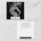 Sexy huwelijksjubileum ondeugend  informatiekaartje (Voorkant / Achterkant)