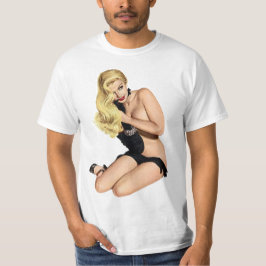 Sexy insinuerende meid t-shirt