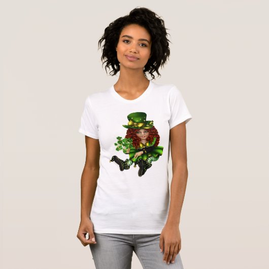 Sexy Leprechaun T-shirt (Voorkant volledig)
