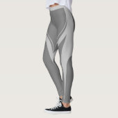 Sexy Light Grey Heart Butt Gym Active Leggings (Links)