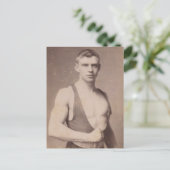 Sexy  mannengewicht briefkaart (Staand voorkant)