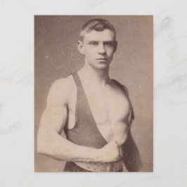 Sexy  mannengewicht briefkaart