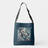 Sexy Merman ook Crossbody Tas (Achterkant)