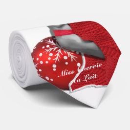 Sexy Mrs Santa Pinup Girl Novelty Kerstmis Stropda Stropdas