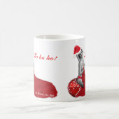 Sexy Mrs. Santa Retro Pinup Meisje Kerst Mok (Center)