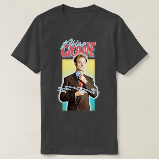 Sexy Niles Crane 90s esthetisch ontwerp T-shirt (Design voorkant)