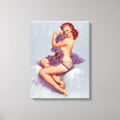 Sexy pin up canvas afdruk (Voorkant)