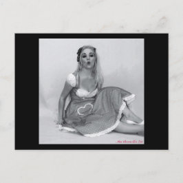 Sexy Pinup Girl Babe Model Art Briefkaart