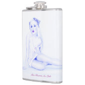 Sexy  Pinup Glamour Meisje Hip Flask Drink Heupfles (Links)