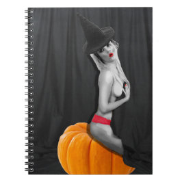 Sexy Pinup Witch Magic Spell Book Notitieboek Jour