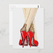 Sexy Post Cards Briefkaart (Voorkant / Achterkant)