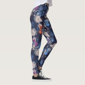 sexy ratten blauwe leggings (Rechts)
