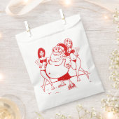 Sexy santa claus bikini strand Kerstmis Bedankzakje (Geknipt)