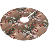 Sexy Santa Girl in de buurt van de kerstboom Rok (Gekanteld)