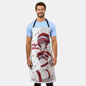 Sexy Santa Marry Cristmas Wrapped Anime Girl Schort (Gedragen)