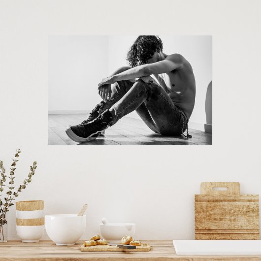 Sexy Twink Poster (Keuken)