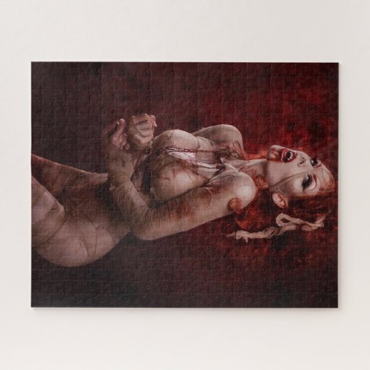 Sexy Vampire Horror Puzzle Legpuzzel (Horizontaal)